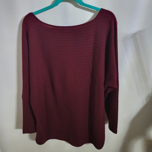 Charter Club Women's 100% Cashmere Shirttail Sweater in Crantini, Size 3X - Picture 3 of 4